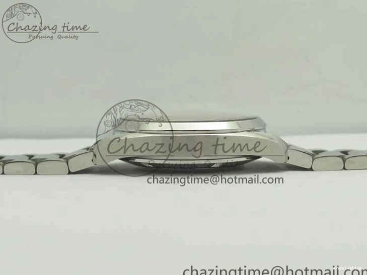 0421 FlexibleFit Aqua Terra 150M SS VSF 1:1 Best Edition Black Wave Textured Dial RG Hand on SS Bracelet A8500 Super Clone 8032